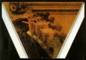 The Hand of the Violinist (The Thythms of the Bow) by Giacomo Balla. (Oil on canvas. 1912. Eastorick Collection, London.)