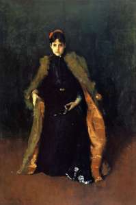 11. Portrait of Mrs. C (Alice Gerson Chase). Oil on canvas. ca. 1890-95. Carnegie Museum of Art, Pittsburgh, Pennsylvania.