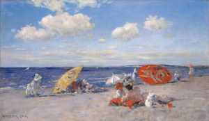 33. At the Seaside. Oil on canvas. ca. 1892. Metropolitan Museum of Art, New York.