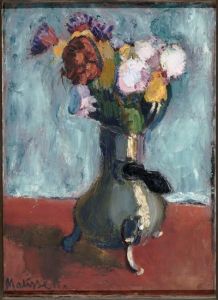Matisse, Bouquet of Flowers in a Chocolate Pot