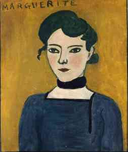Matisse, Portrait of Marguerite
